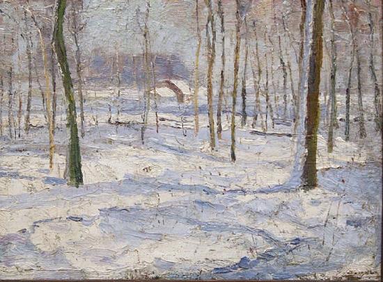 Georges Buysse Winter Landscape china oil painting image